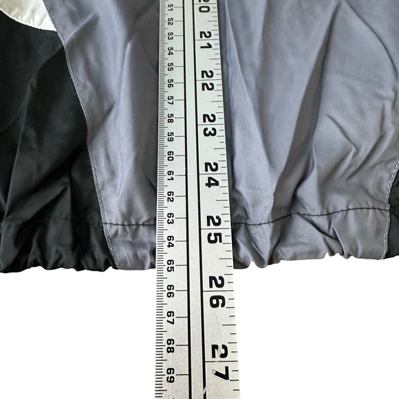 Vintage Nike Colorblock Windbreaker Jacket Men's Size L Black Gray Pink White - Picture 9 of 10